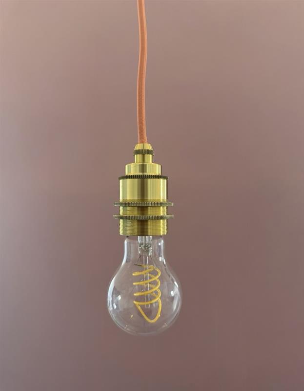 LED E27 peerlamp 3W 2700K 230V dimbaar  - warm wit